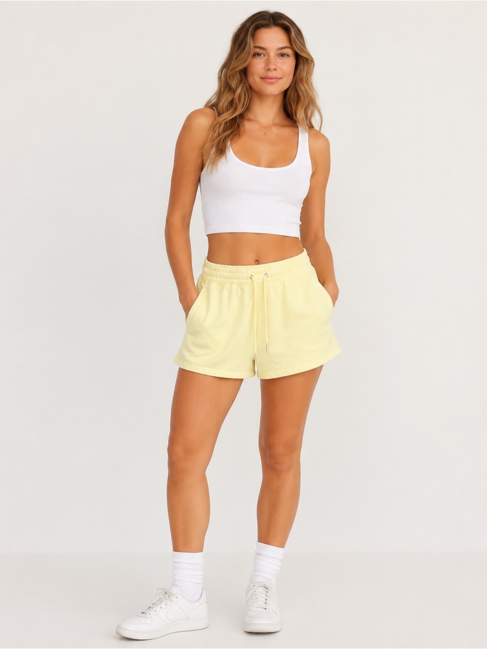 Free People FP Movement Shorts Women’s L Yellow